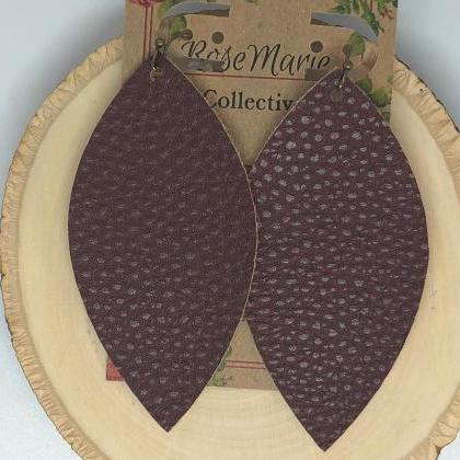 Basket-weave Style, Boho Style, Brown, Leaf Shape,..